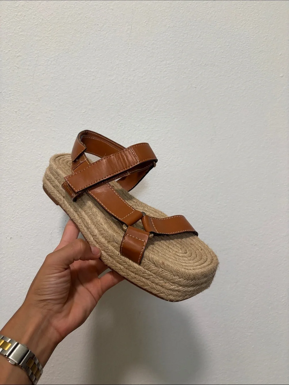 Zara espadrille platforms